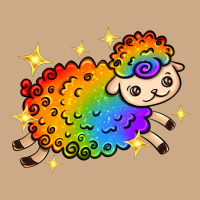 Rainbow Sheep With Star Vintage Hoodie | Teevron