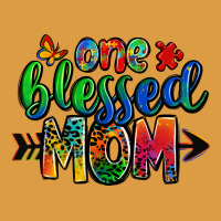 One Blessed Mom Autism Urban Heavy Tee | Teevron