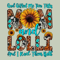 God Gifted Me Two Titles Mom And Lolli  And I Rock Long Sleeve Tee | Teevron