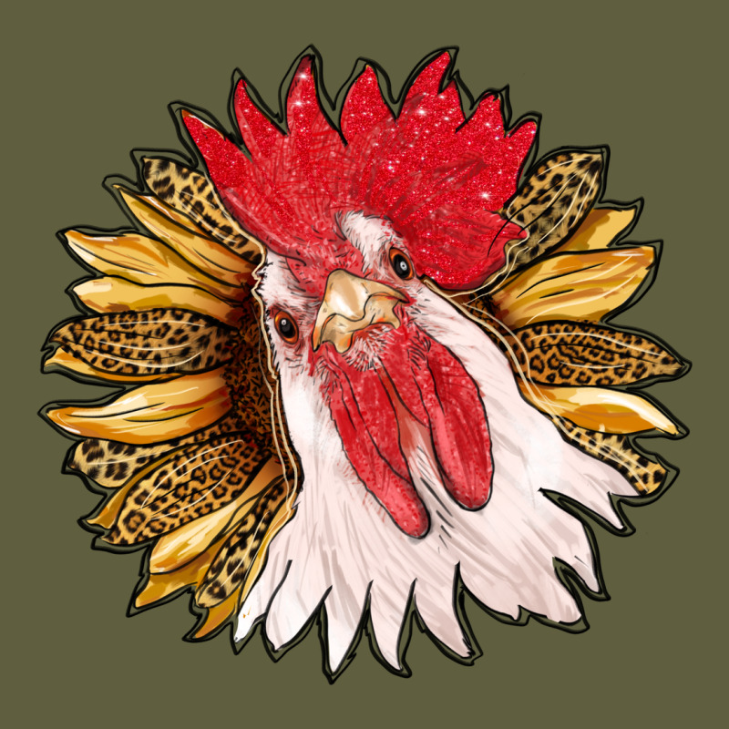 Sunflower With Rooster Vintage Tee by RanaPortraitStore | Teevron
