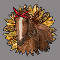 Sunflower With Horse Vintage Tee | Teevron
