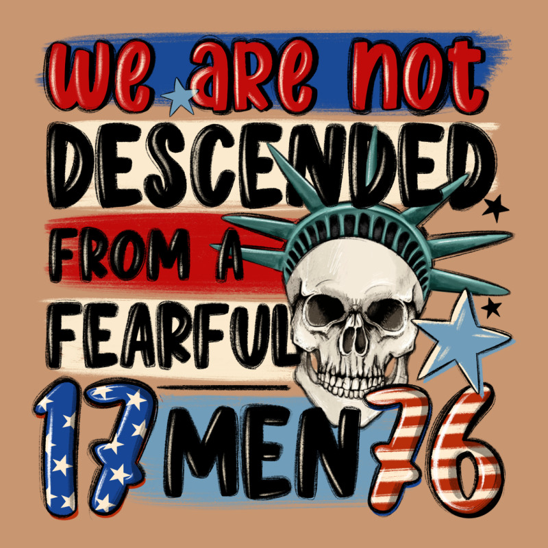 We Are Not Descended From A Fearful Me Heavyweight Hoodie by MaliasSmallBusiness | Teevron