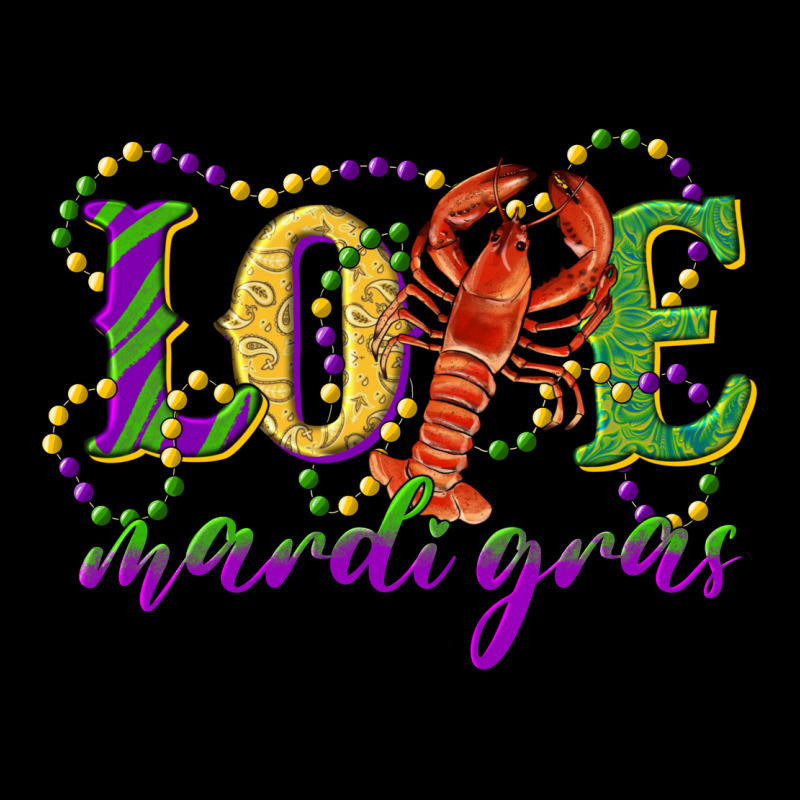 Love With Crawfish Mardi Gras Heavyweight Sweatshirt by RanaPortraitStore | Teevron