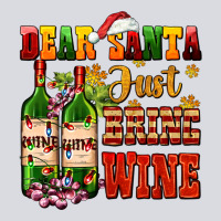 Dear Santa Just Bring Wine Zipper Hoodie | Teevron