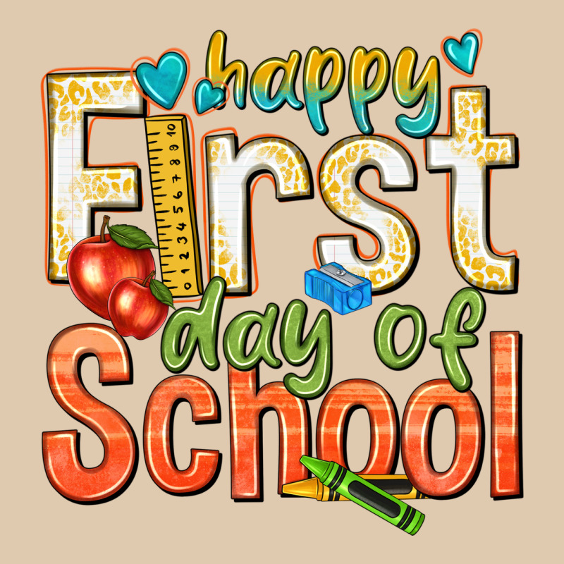 Happy First Day Of School Heavyweight Sweatshirt by texasbilliewilder | Teevron