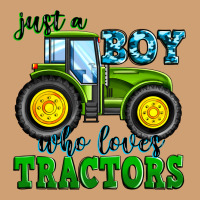 Just A Boy Who Loves Tractors Vintage Tee | Teevron