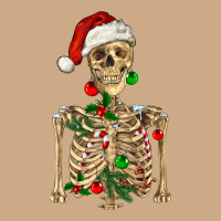 Christmas Skeleton Vintage Hoodie | Teevron