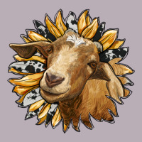 Sunflower With Goat Vintage Tee | Teevron