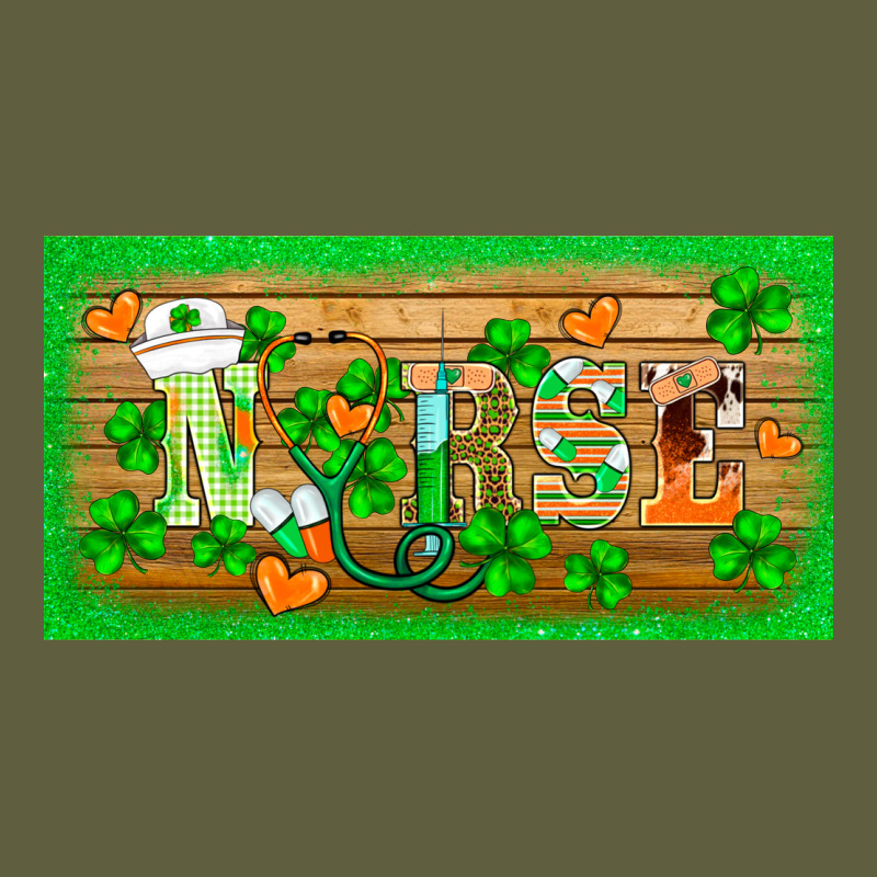 St.patricks Nurse License Plate Template Vintage Tee by BarkalooDesign | Teevron