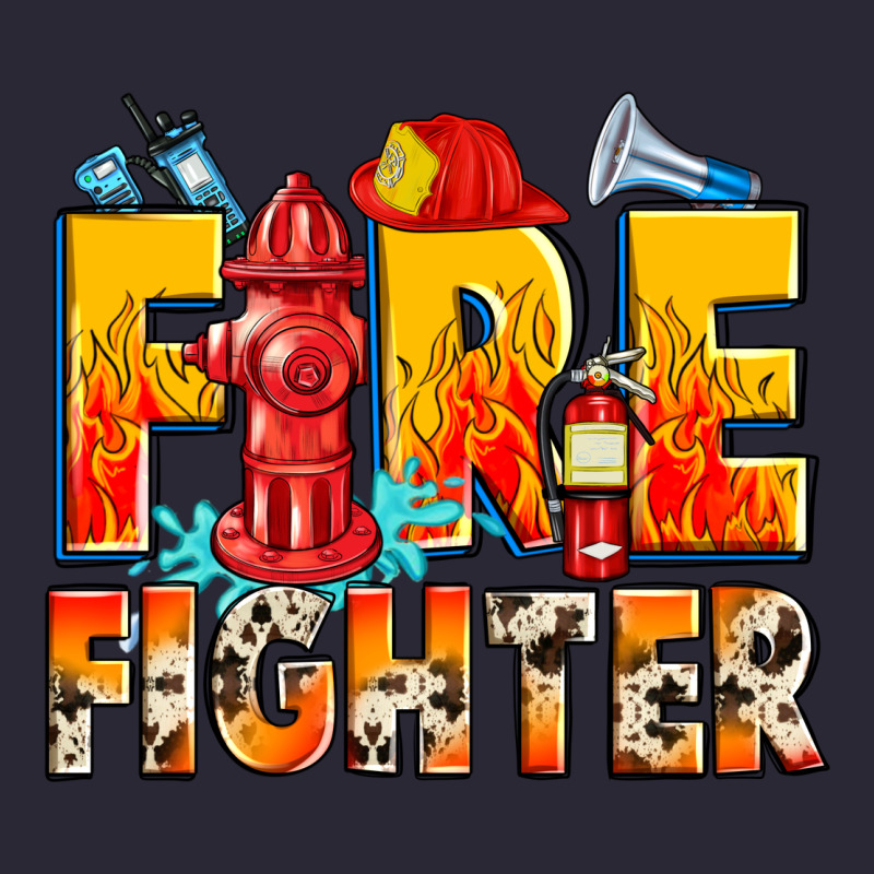 Firefighter Vintage Tee by Zillion Design Studio | Teevron