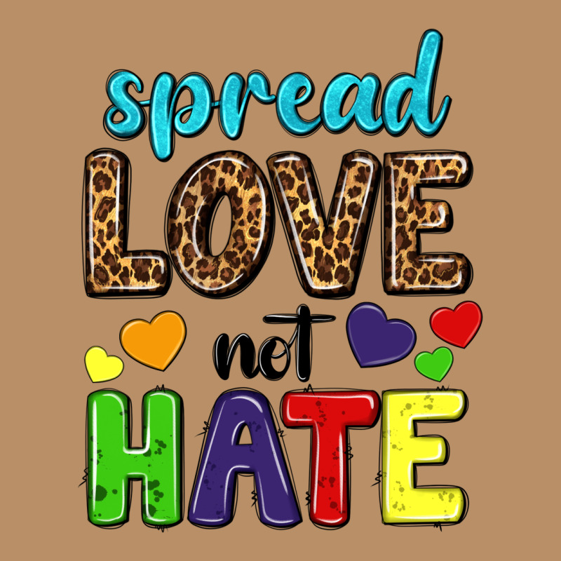 Spread Love Not Hate Vintage Hoodie by texasbilliewilder | Teevron