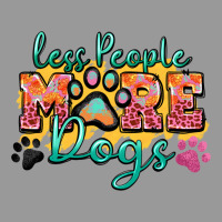 Less People More Dogs Paw Zillion Vintage Hoodie | Teevron