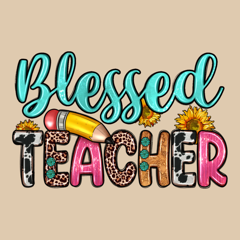 Blessed Teacher Heavyweight Sweatshirt by Zillion Design Studio | Teevron