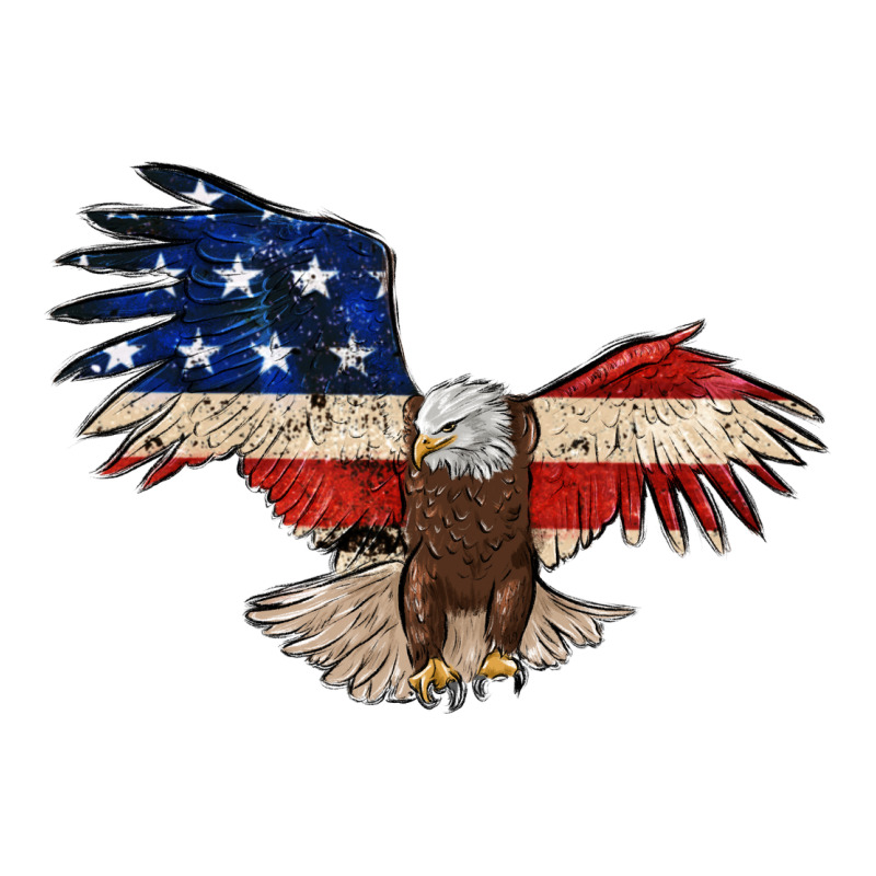 4th July Eagle Heavyweight Hoodie by MaliasSmallBusiness | Teevron