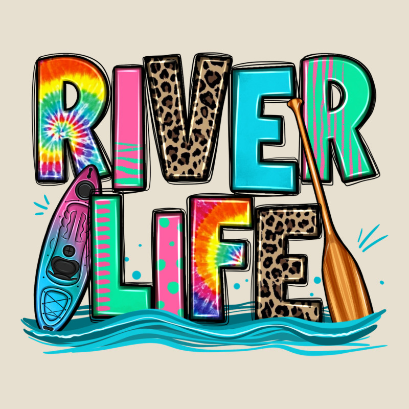 River Life Kayaking Urban Heavy Tee by Zillion Design Studio | Teevron