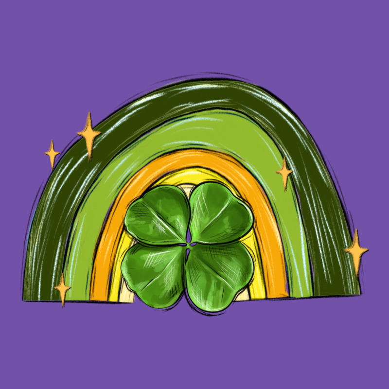 St Patrick S Day Shamrock Rainbow Premium Sweatshirt by MaliasSmallBusiness | Teevron