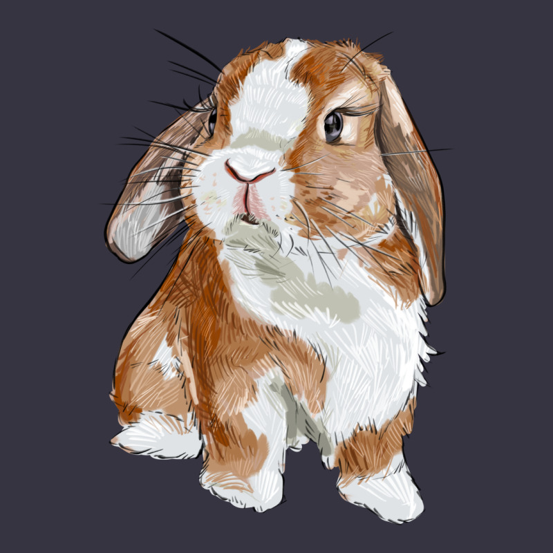 Cute Bunny Vintage Hoodie by RanaPortraitStore | Teevron