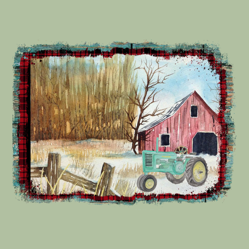 Christmas Barn Tractor Snow Urban Hoodie by Bettercallsaul | Teevron