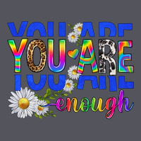 You Are Enough With Daisies Vintage Hoodie | Teevron