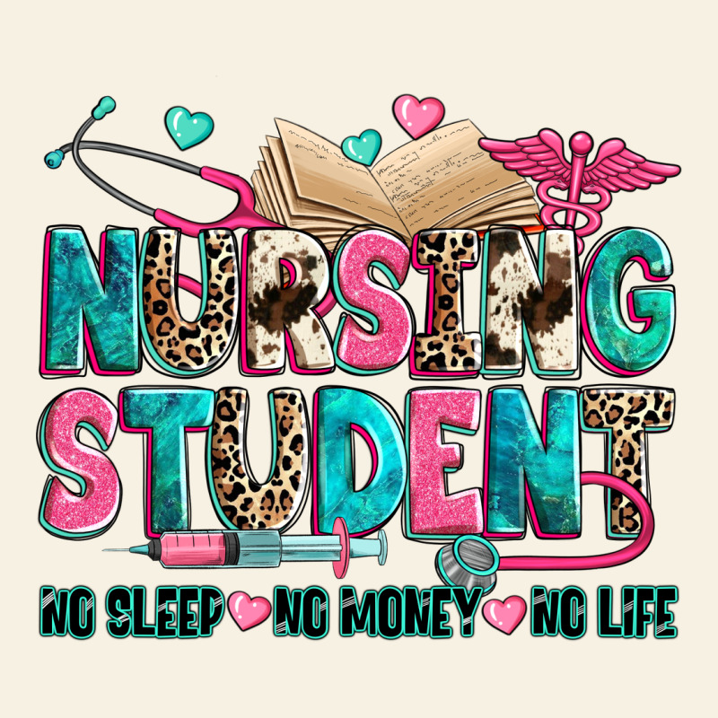 Nursing Student Vintage Tee by Zillion Design Studio | Teevron