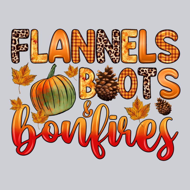 Flannels Boots And Bonfires Heavyweight Sweatshirt by Zillion Design Studio | Teevron