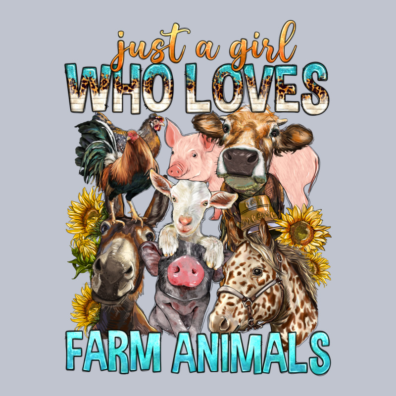 Just A Girl Who Loves Farm Animals Premium Hoodie by BundleAndBundleShop | Teevron