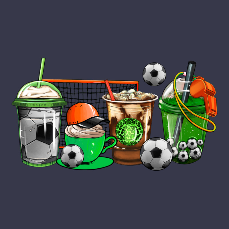 Soccer Coffee Cups Long Sleeve Tee by AdoDesignShop | Teevron