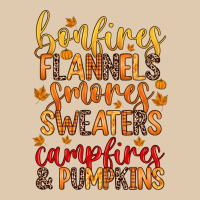 Bonfires Flannels S'mores Campfires And Pumpkins Heavyweight Sweatshirt | Teevron