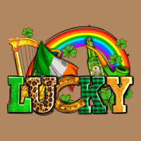 Lucky With St Patricks Elements Long Sleeve Tee | Teevron