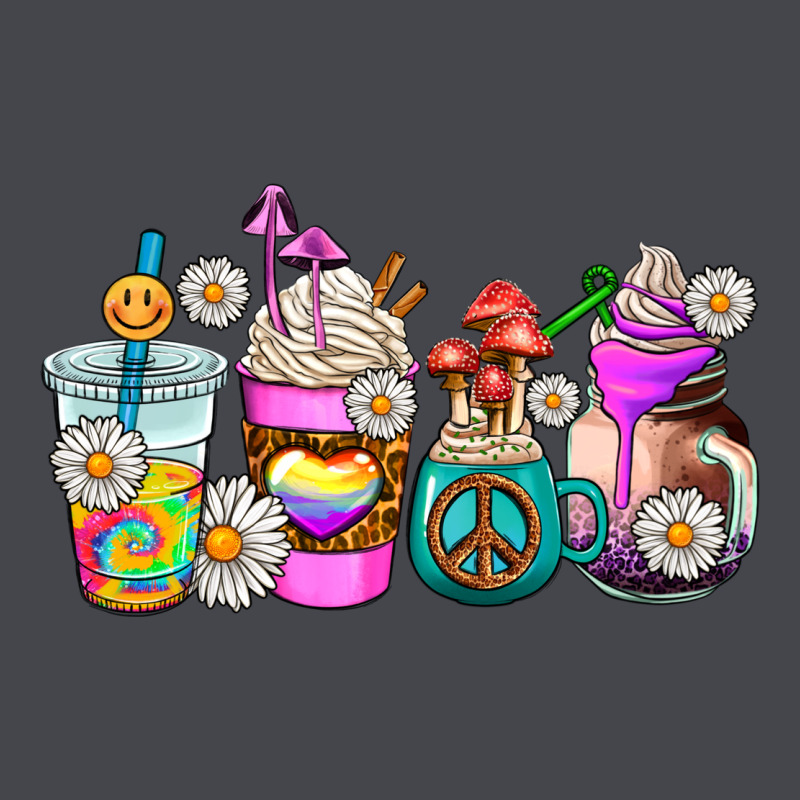 Hippie Coffee Cups Long Sleeve Tee by AdoDesignShop | Teevron