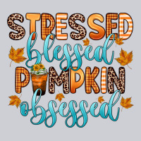 Stressed Blessed Pumpkin Obsessed Heavyweight Sweatshirt | Teevron
