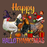 Happy Hallothanksmas Chick Classic Tee | Teevron