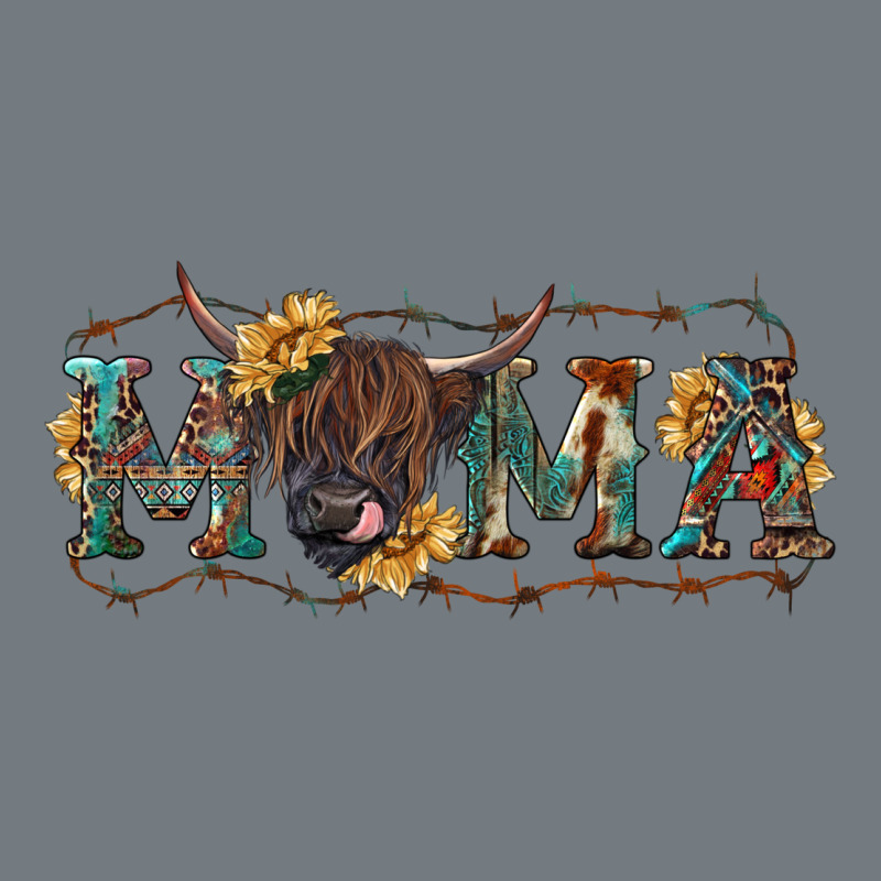Western Mama With Highland Cow Heavyweight Sweatshirt by RanaPortraitStore | Teevron