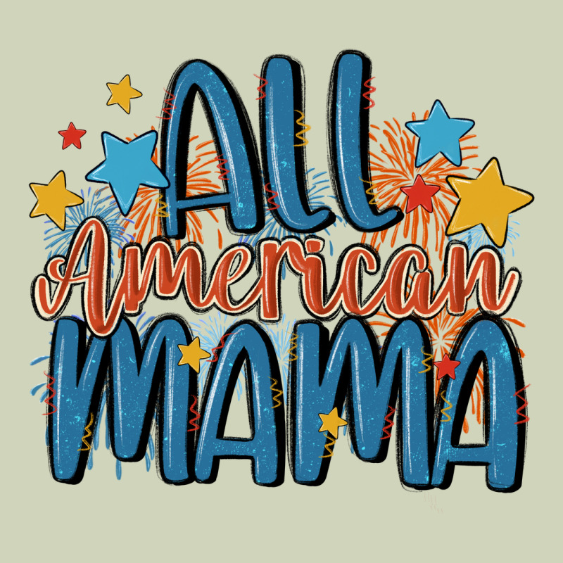 All American Mama Heavyweight Hoodie by MaliasSmallBusiness | Teevron