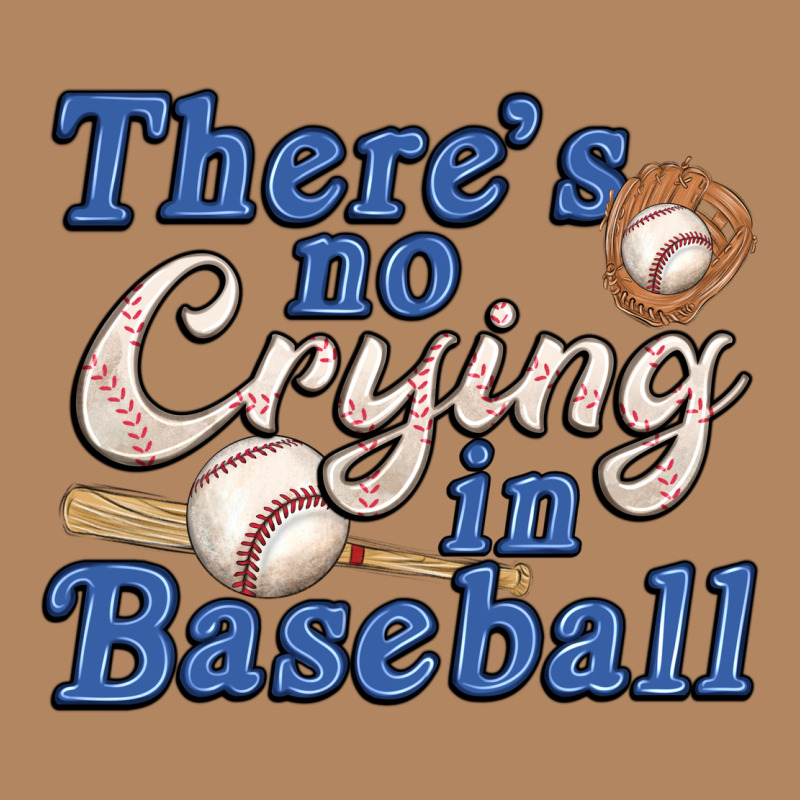 Theres No Crying In Baseball Long Sleeve Tee by JahusDesignShop | Teevron