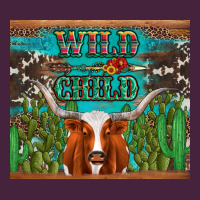 Whild Child Longhorn  Cactus Cowhide Premium Tee | Teevron