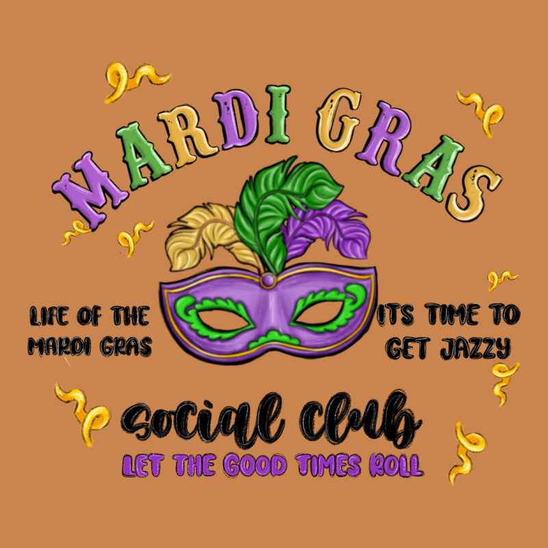 Mardi Gras Social Club Heavyweight Hoodie by MaliasSmallBusiness | Teevron