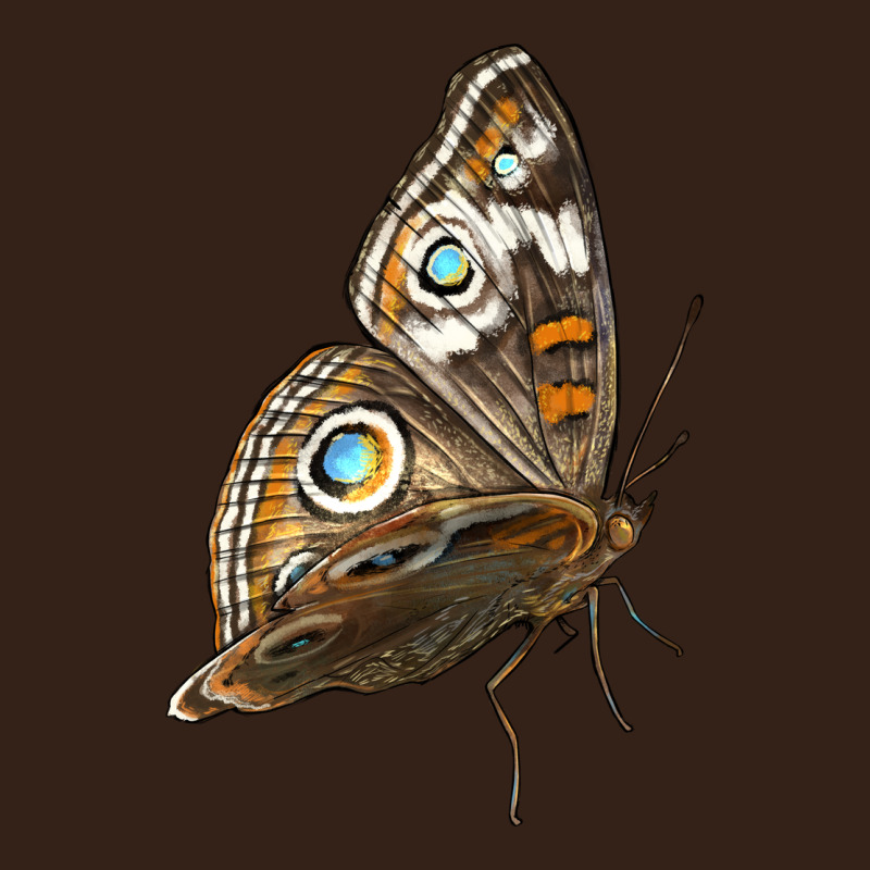 Flying Common Buckeye Butterfly Heavy Core Tee by LillyAllenDesigns | Teevron