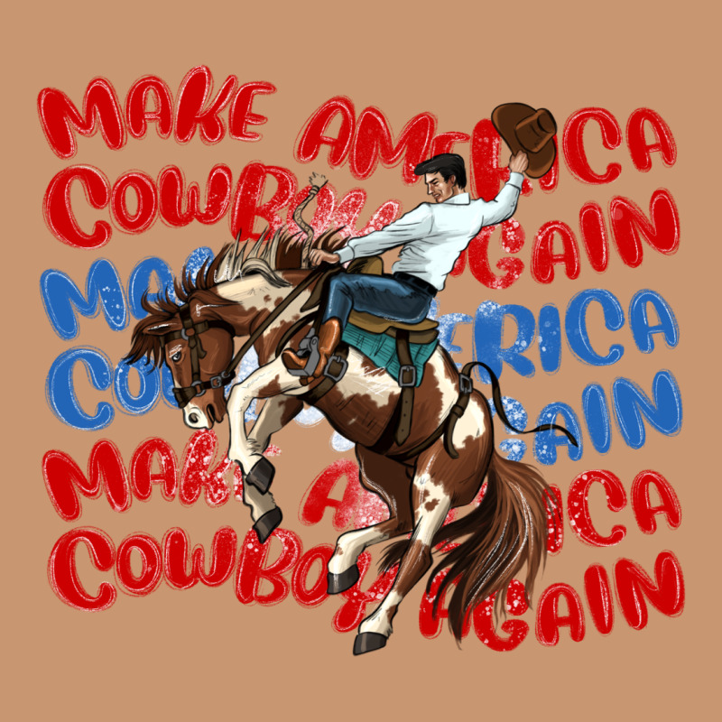 Make America Cowboy Again Heavyweight Hoodie by MaliasSmallBusiness | Teevron