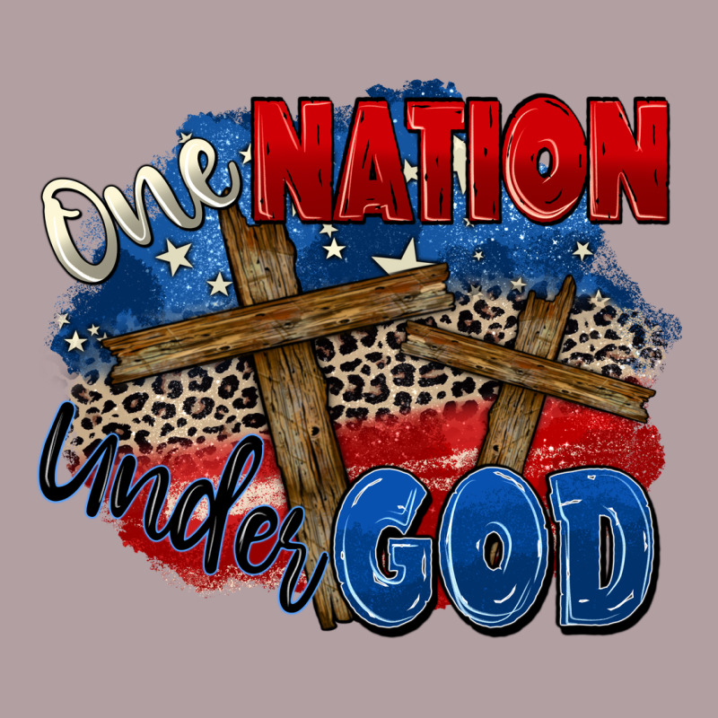 One Nation Under God Vintage Hoodie by Zillion Design Studio | Teevron