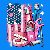 American Flag And Dental Elements With Teeth Zipper Hoodie | Teevron