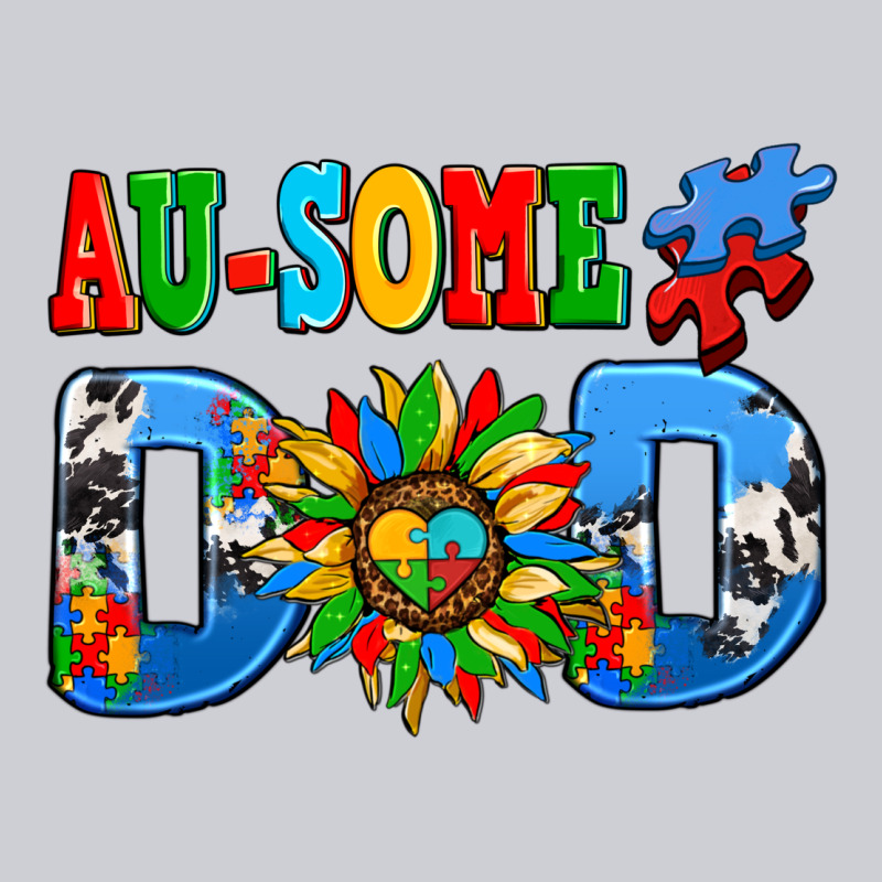 Ausome Autism Dad Classic Tee by AdoDesignShop | Teevron