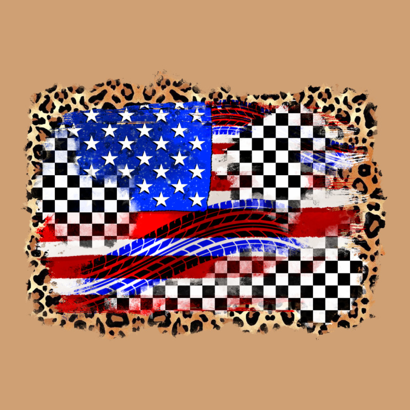 Race American Flag Vintage Tee by Zillion Design Studio | Teevron
