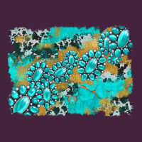 Gemstone Cowhide Glitter Background Premium Tee | Teevron