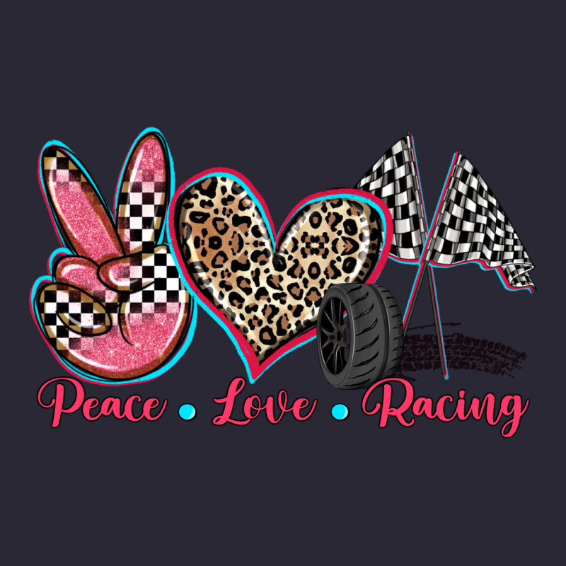 Peace Love Racing Vintage Tee by Zillion Design Studio | Teevron