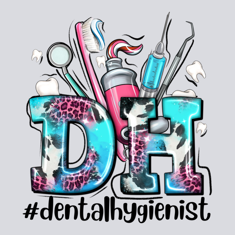 D H Dental Hygienist Zipper Hoodie by AdoDesignShop | Teevron