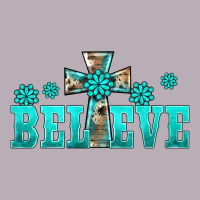 Western Turquoise's Gemstones Cross Believe Vintage Tee | Teevron