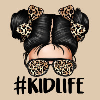 Kid Life Leopard Messy Bun Heavyweight Sweatshirt | Teevron
