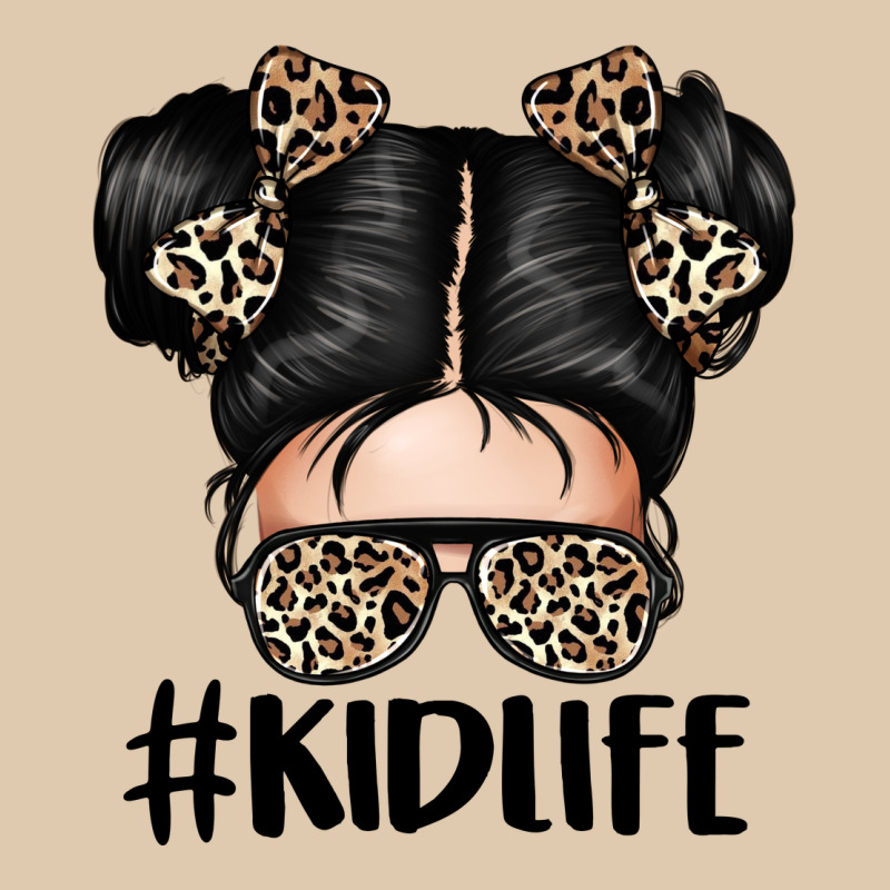 Kid Life Leopard Messy Bun Heavyweight Sweatshirt by texasbilliewilder | Teevron