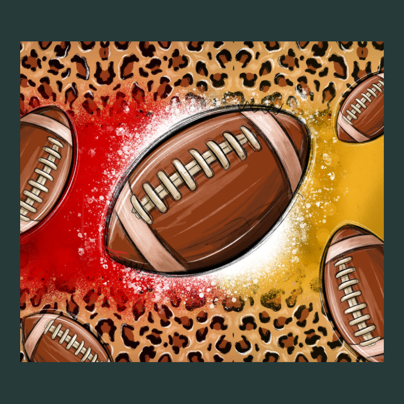 Team Color Red And Gold Football Premium Sweatshirt by MaliasSmallBusiness | Teevron